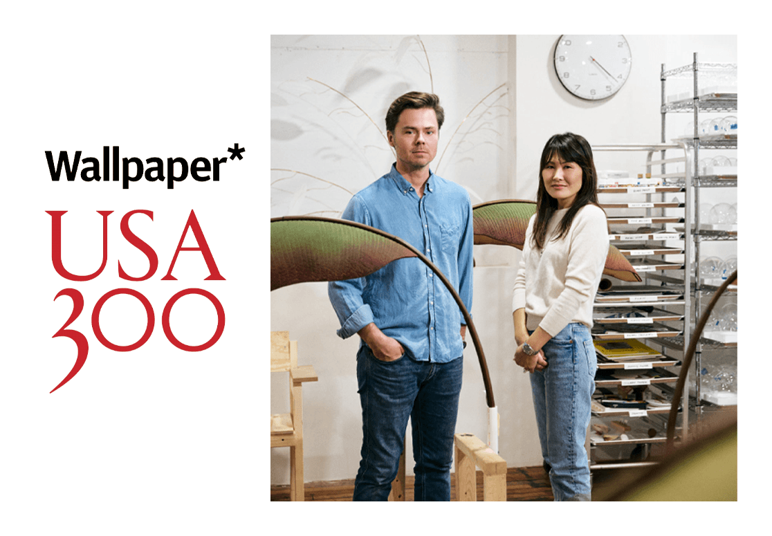 Wallpaper USA 300 logo with an image of Jean and Oliver Pelle