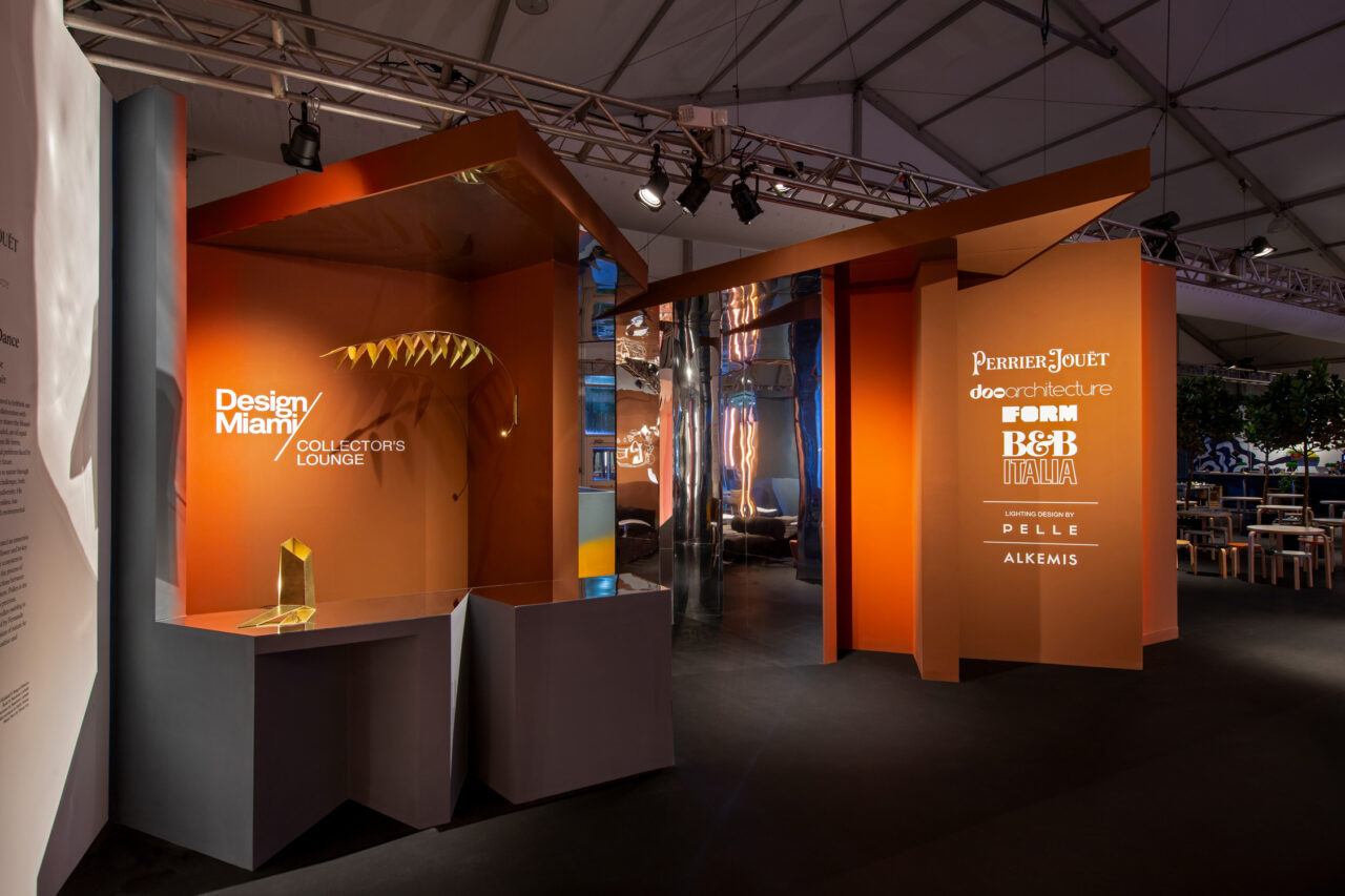 Entryway to the Design Miami 2023 Collector's Lounge