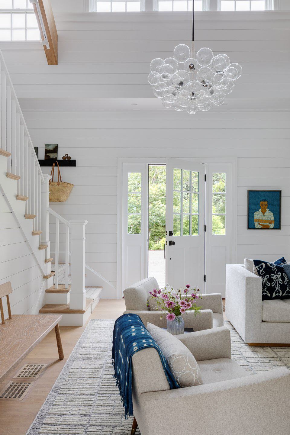 Pelle Supra Bubble Chandelier in a residence