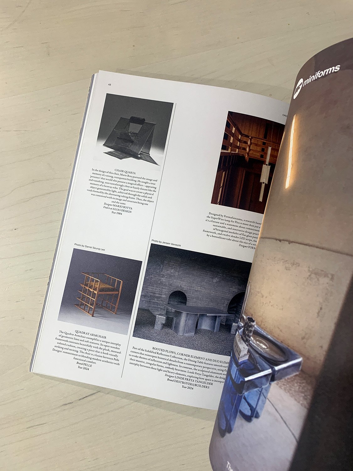 Photo of spread in Openhouse Issue No. 22